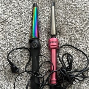 Hot Shot Tools Tapered Curling Iron - Medium and Conair Tapered Curling Iron